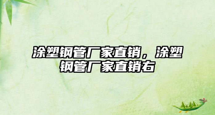 涂塑鋼管廠(chǎng)家直銷(xiāo)，涂塑鋼管廠(chǎng)家直銷(xiāo)右